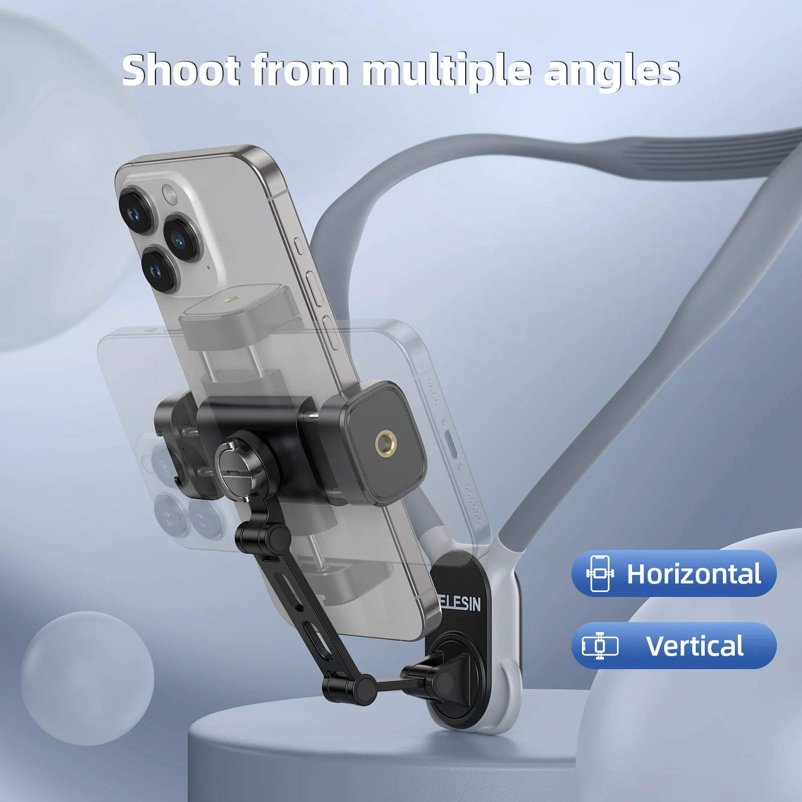 TELESIN Universal Neck Mount for Phones