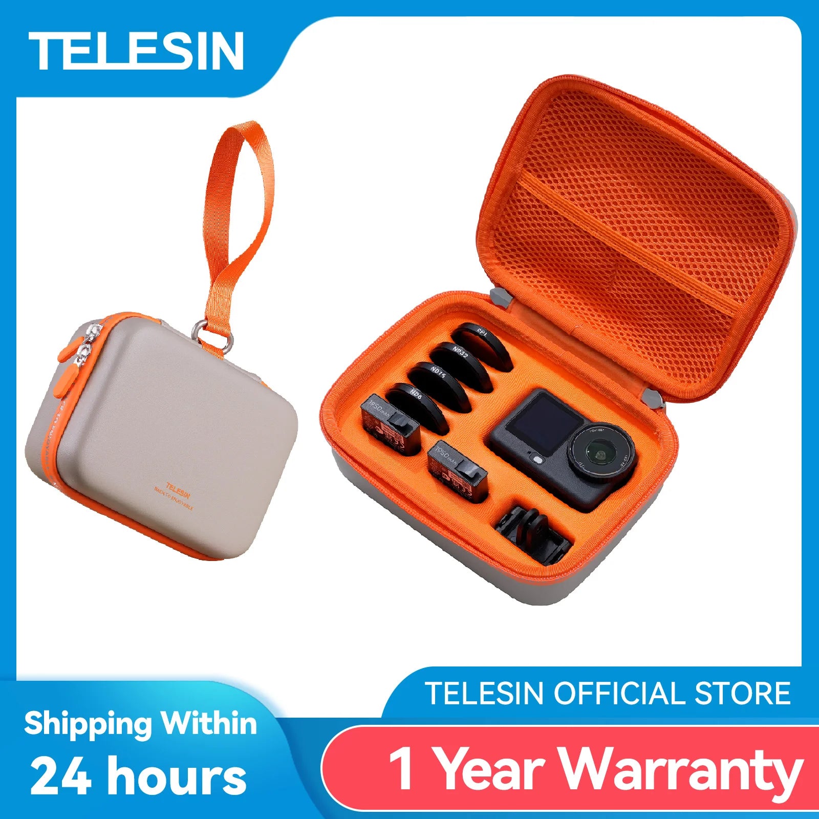 Série TELESIN DisAdv para DJI Osmo Action 6