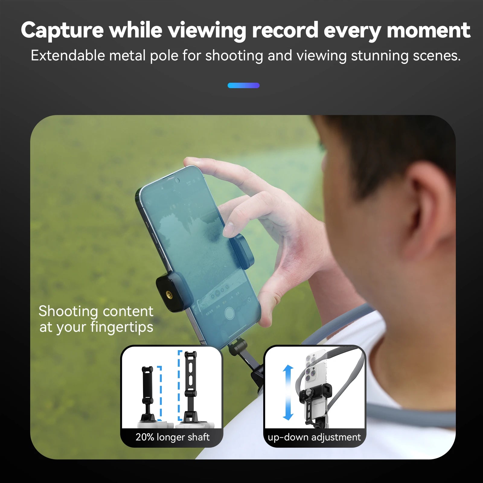 TELESIN Universal Neck Mount for Phones