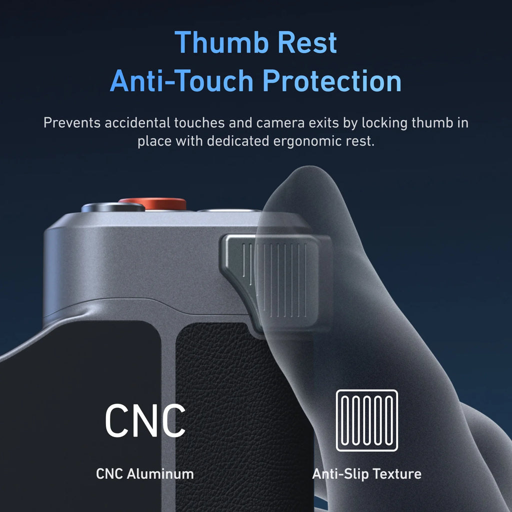 TELESIN Master Grip para iPhone 17 Pro/Pro Max