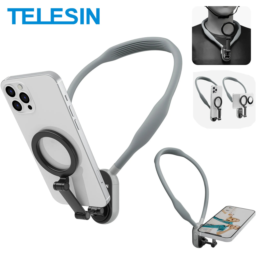 Suporte magnético de pescoço TELESIN para celulares