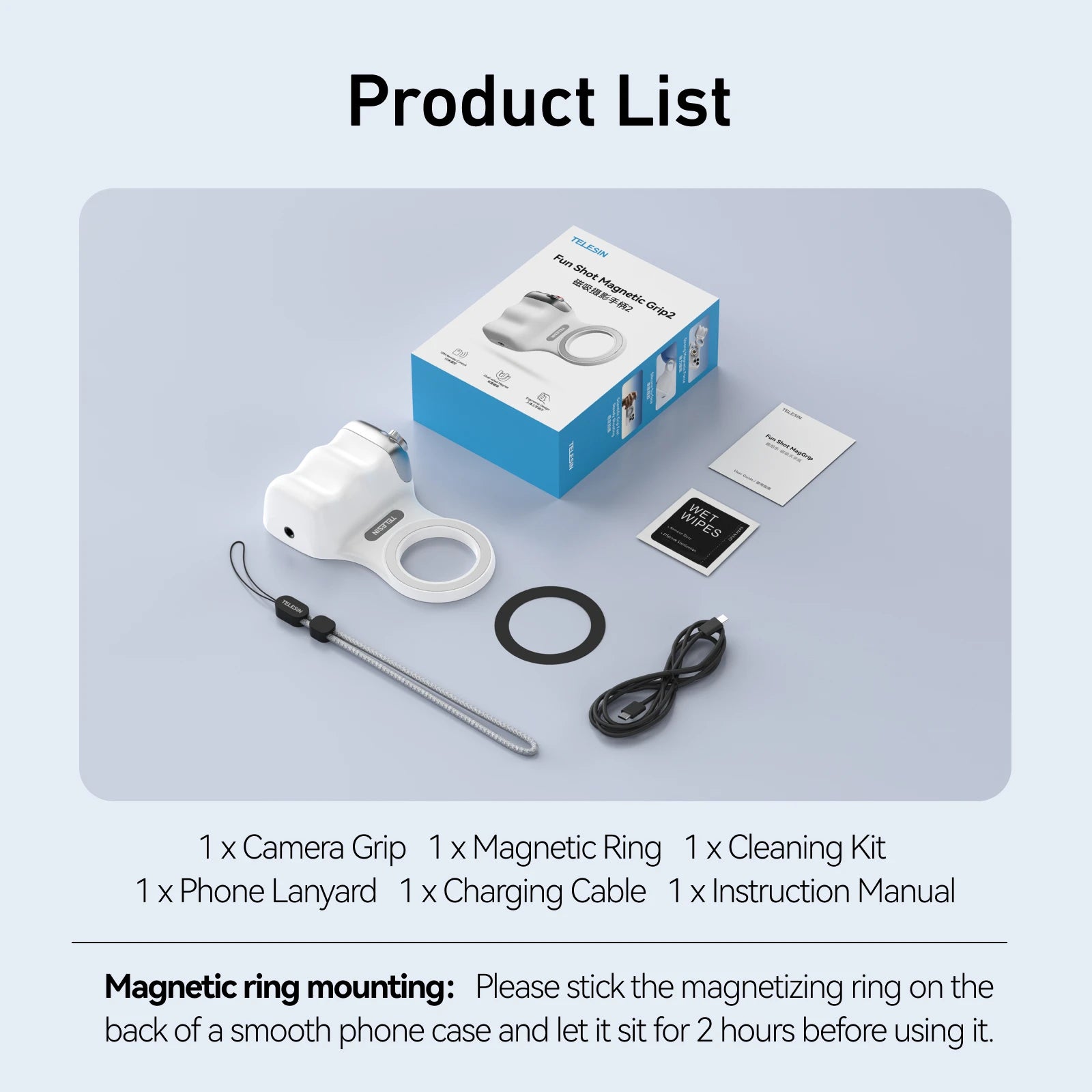 Suporte magnético Fun Shot para celular