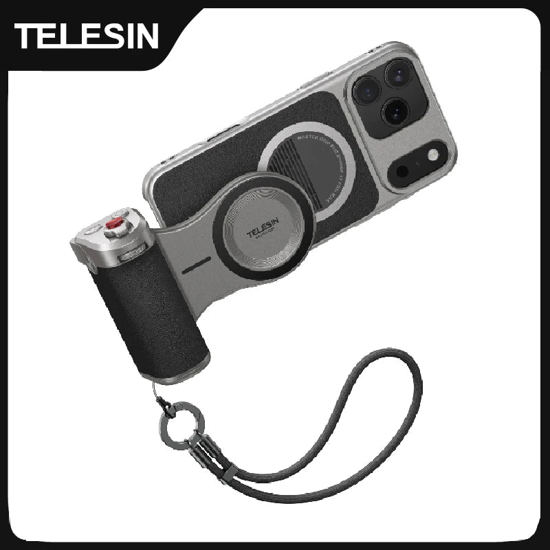 TELESIN Master Grip para iPhone 17 Pro/Pro Max